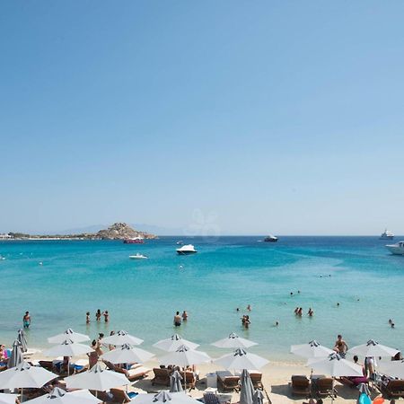 Acrogiali Beachfront Hotel Mykonos Platys Gialos  Dış mekan fotoğraf