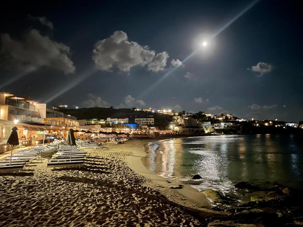 Acrogiali Beachfront Hotel Mykonos Platys Gialos  Dış mekan fotoğraf