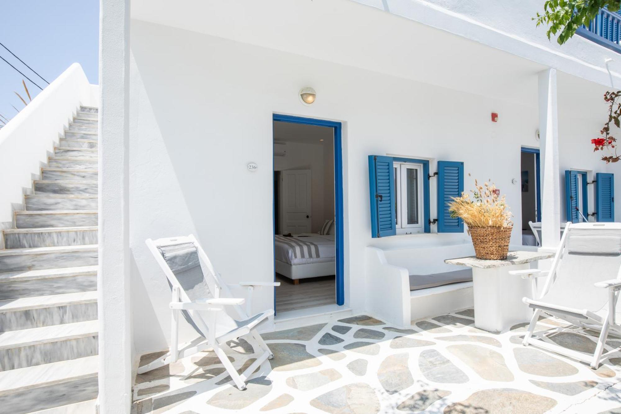 Acrogiali Beachfront Hotel Mykonos Platys Gialos  Dış mekan fotoğraf