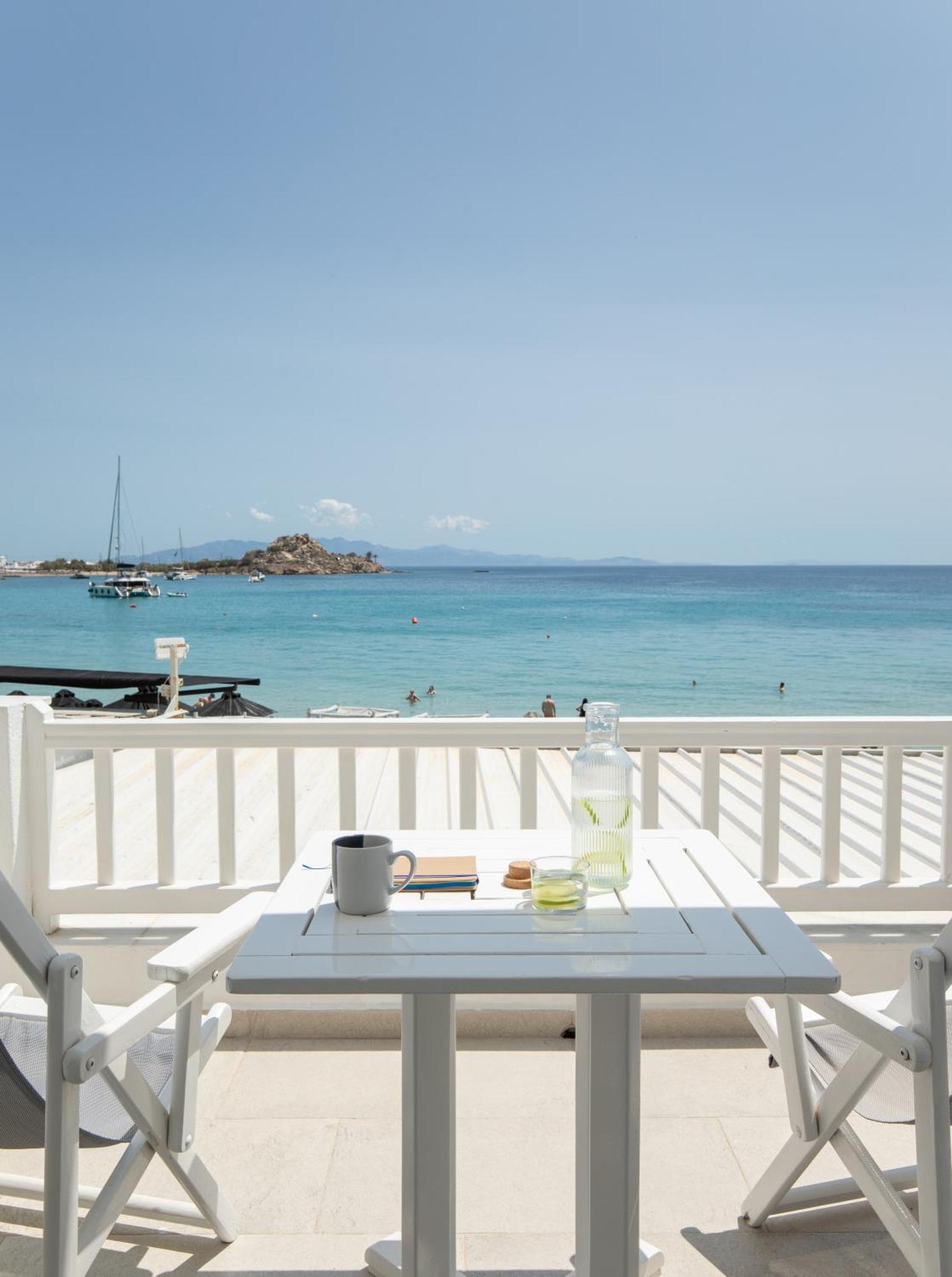 Acrogiali Beachfront Hotel Mykonos Platys Gialos  Dış mekan fotoğraf