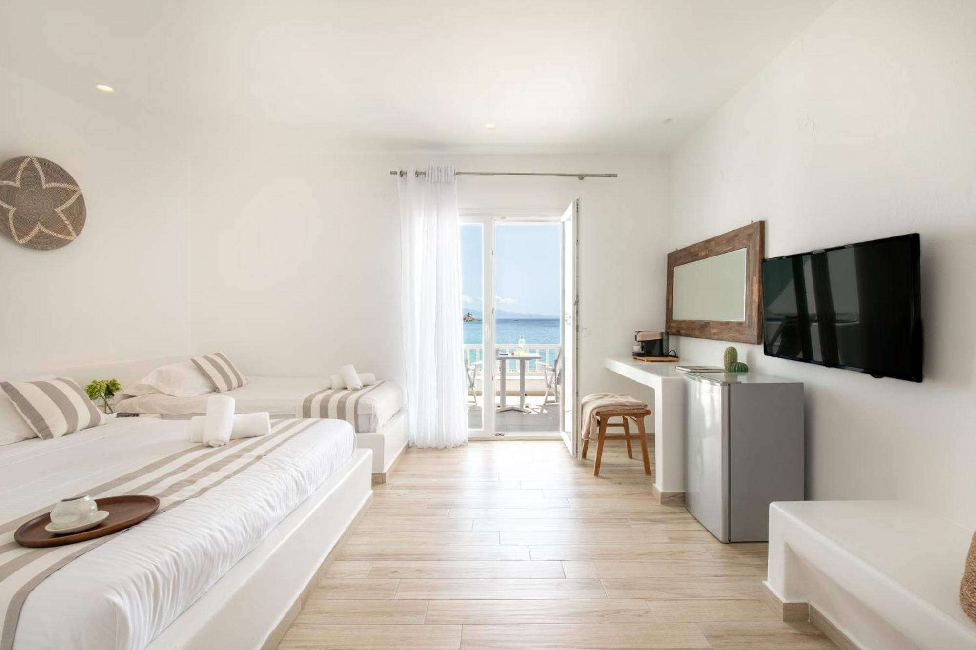 Acrogiali Beachfront Hotel Mykonos Platys Gialos  Dış mekan fotoğraf
