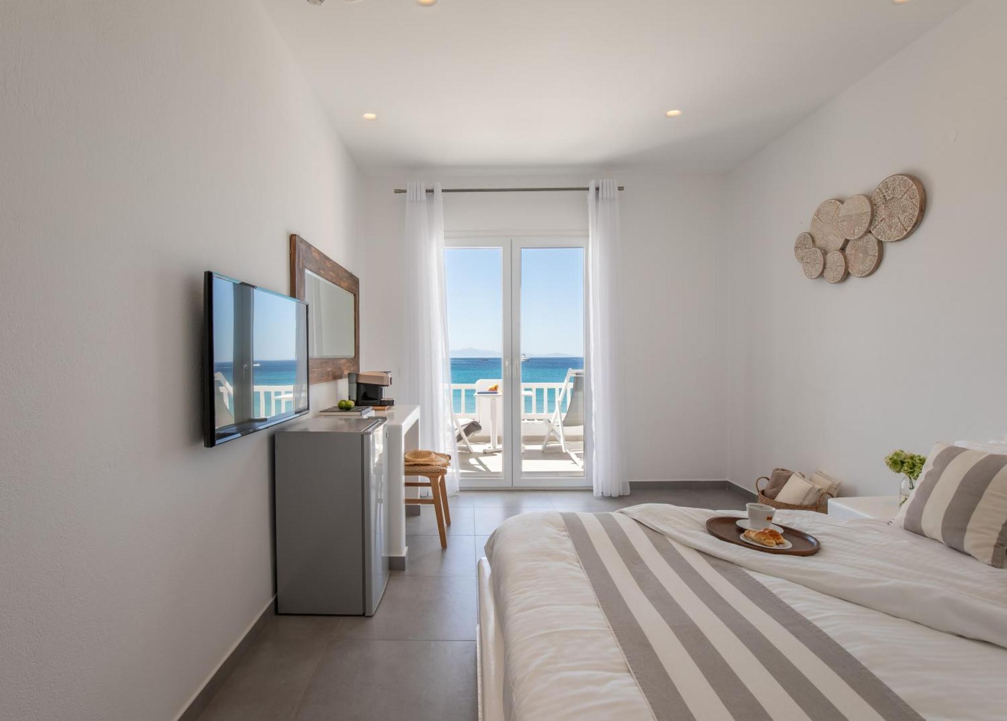 Acrogiali Beachfront Hotel Mykonos Platys Gialos  Oda fotoğraf