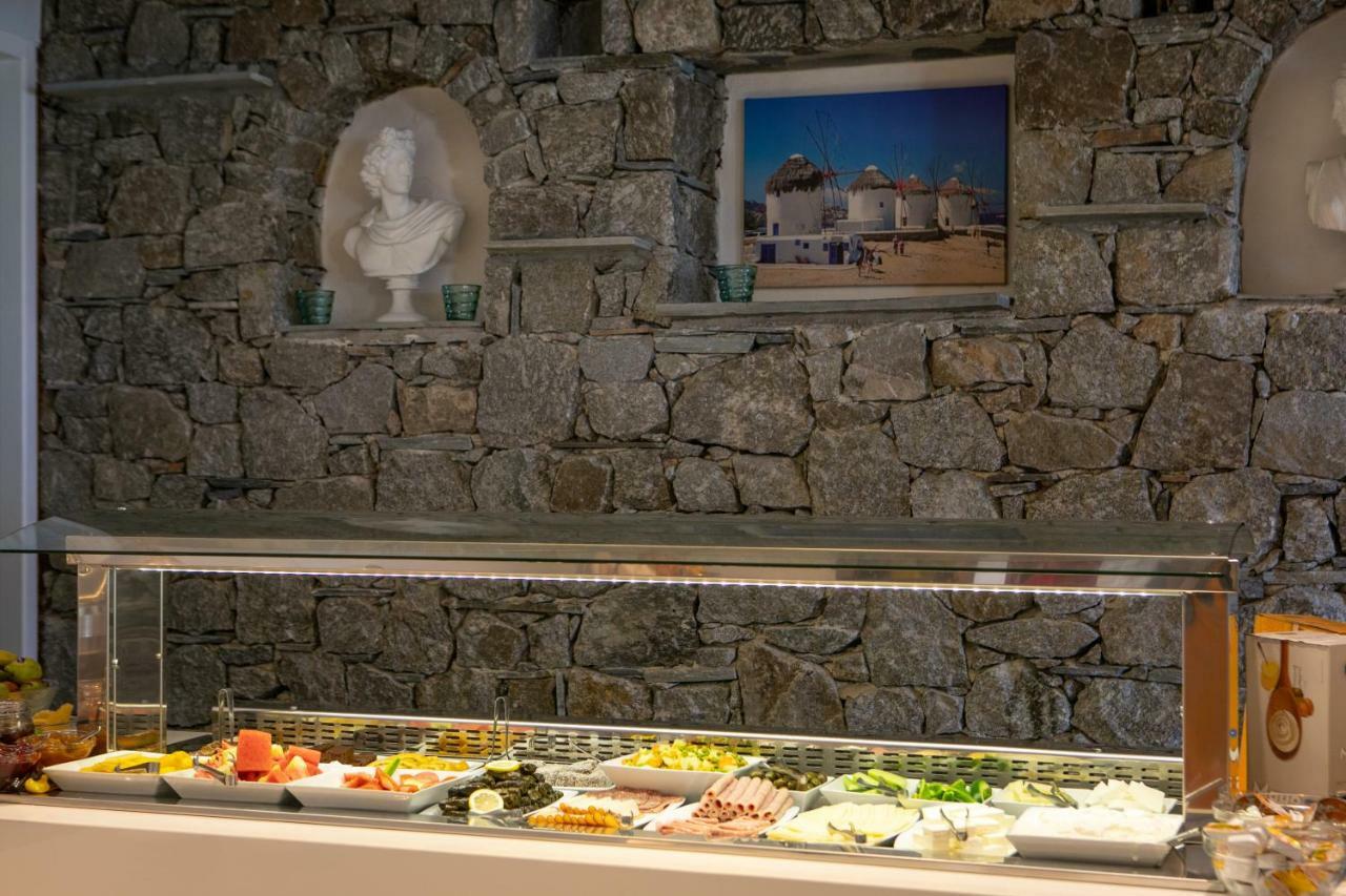 Acrogiali Beachfront Hotel Mykonos Platys Gialos  Dış mekan fotoğraf