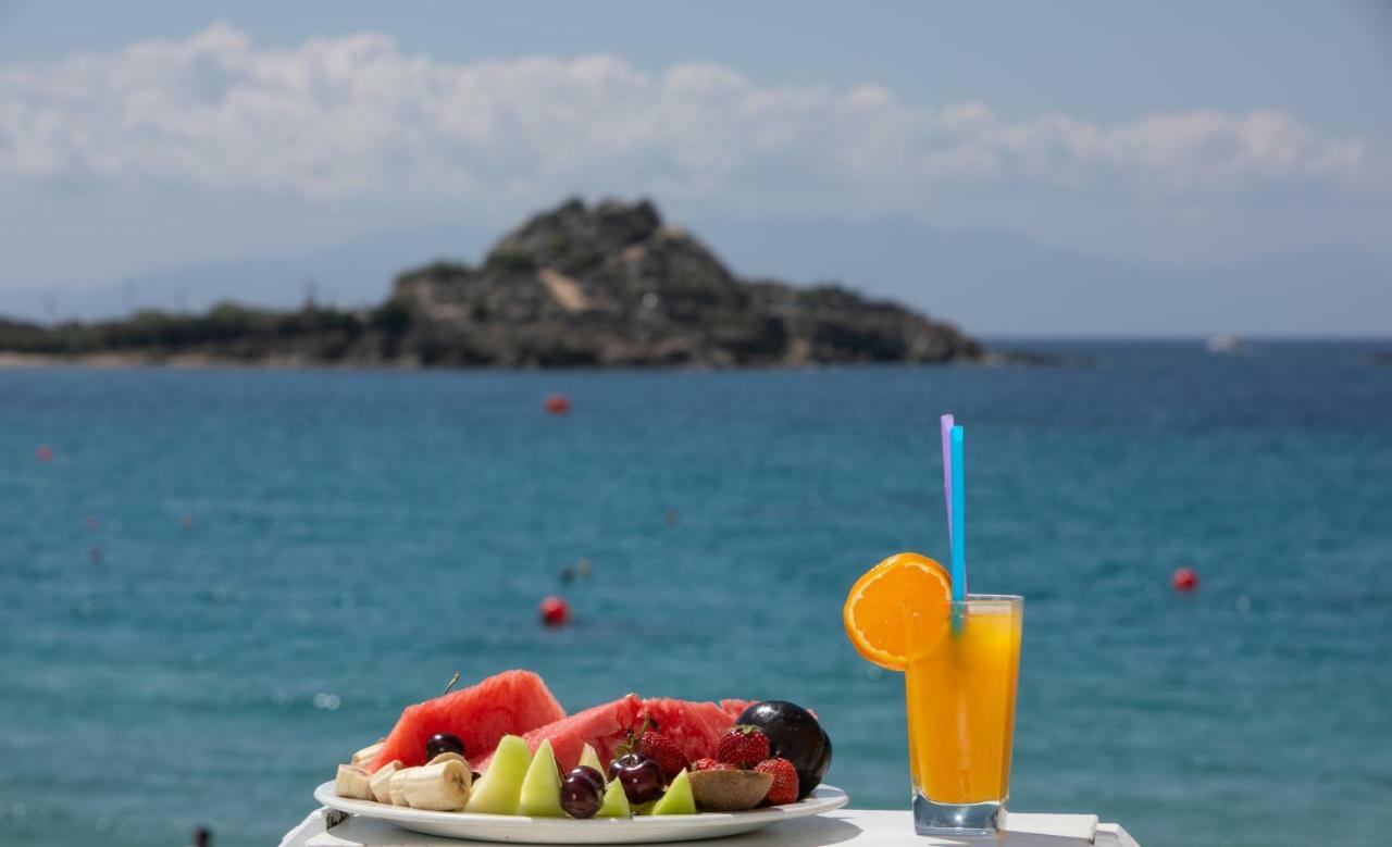 Acrogiali Beachfront Hotel Mykonos Platys Gialos  Dış mekan fotoğraf